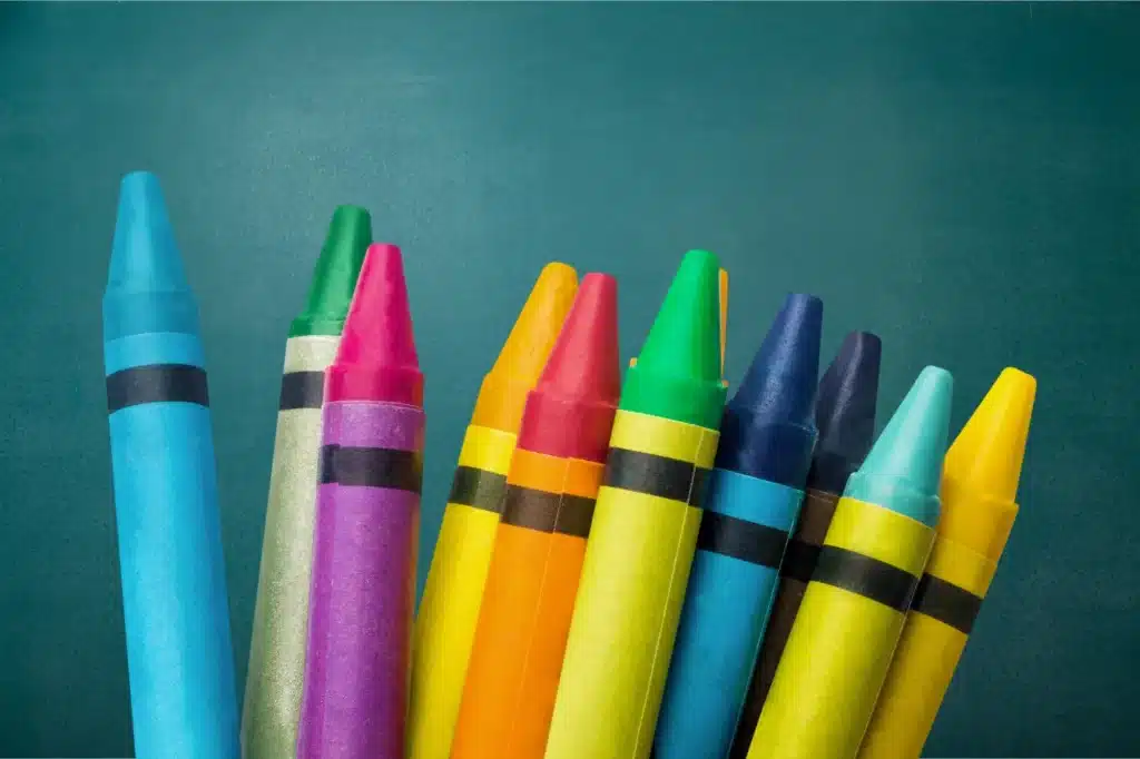 Close-up of colorful crayons representing McLean Partnership’s commitment to equity, diversity, and inclusion.