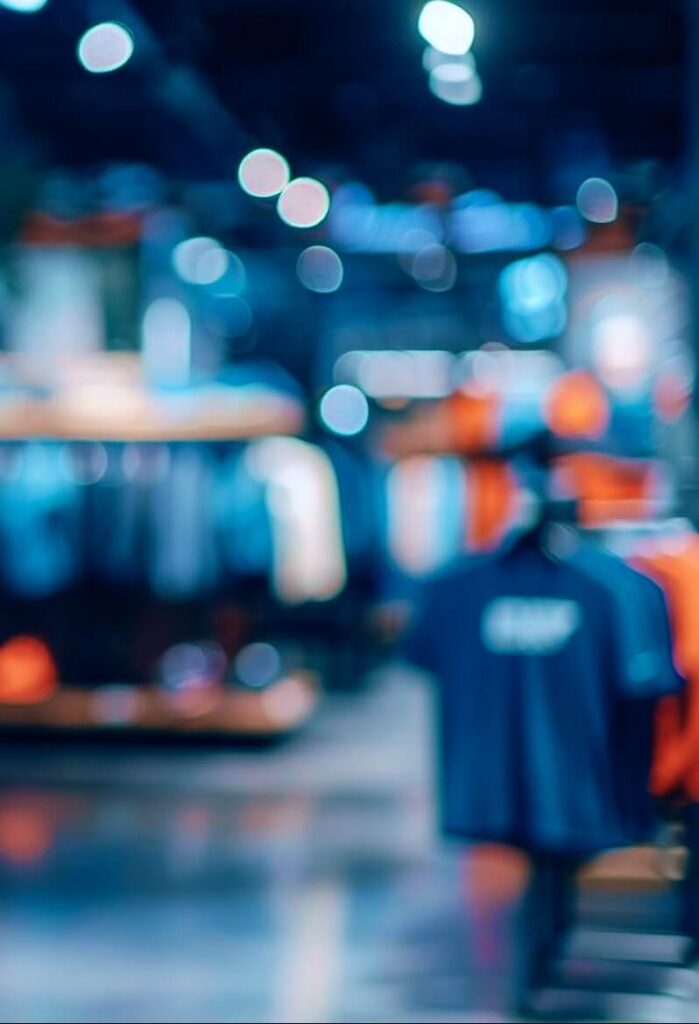 Retail and consumer environment symbolizing McLean Partnership’s focus on consumer markets and brand-led leadership.