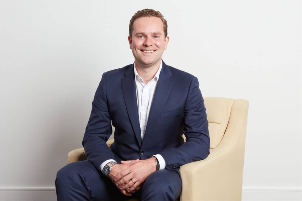 Professional portrait of Toby Gebbie, Partner at The McLean Partnership.